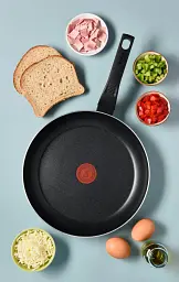 Сковорода універсальна Tefal 32 см Simply Clean (B5670853), з титановим антипригарним покриттям - мініатюра 6