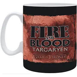 Чашка AbyStyle Game of Thrones Fire and blood Targaryen 460 мл - мініатюра 2