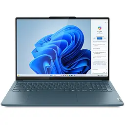 Ноутбук Lenovo Yoga Pro 9 16IMH9 Ultra 9 185H 5.1GHz, 16", 3.2K, Mini LED, 165Hz, 64GB LPDDR5x, 1TB - мініатюра 3