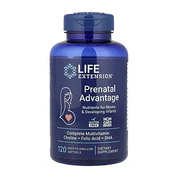 Мультивітамінний комплекс Prenatal Advantage - 120 easy-to-swallow softgels