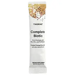 Пробіотичний комплекс Thorne Complete Biotic зі смаком апельсину 30 стиків - мініатюра 2
