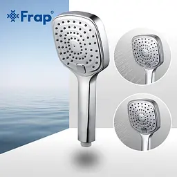 Ручний душ Frap F004, 3-режим, хром, Хром - мініатюра 2