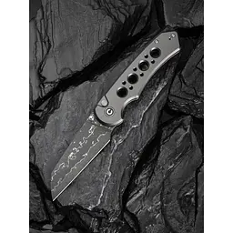 Ніж складаний туристичний Civivi Pragma Prime, (8.9 см) Damascus / Aluminum сірий - мініатюра 10