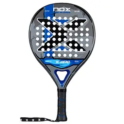Ракетка для паделу NOX X-HERO BLUE - мініатюра 1