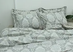 Комплект постільної білизни з компаньйоном (R-T9261) Євро TAG tekstil pbe0036952 - мініатюра 2