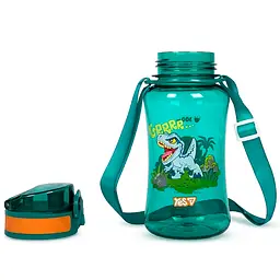 Пляшка для води Yes Jurassic World Kids 400 мл зелена (708903) - мініатюра 3