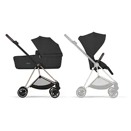 Візок Mios 5.0 2 в 1 RG Sepia Black - мініатюра 2