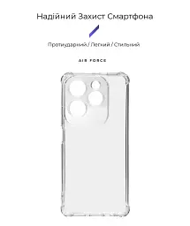 Чохол ArmorStandart Air Force для Infinix Hot 40 / 40 Pro Camera cover Clear - мініатюра 2