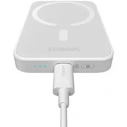 Зовнішній акумулятор Baseus MagSafe 6000mAh 20W (PPCX020002) білий - мініатюра 5