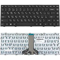 Клавіатура для ноутбука LENOVO (IdeaPad 100-14IBD) rus, black - мініатюра 2