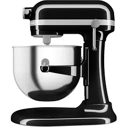 Планетарний міксер KitchenAid Heavy Duty з підйомною чашею 6.6 л чорний (5KSM70JPXEOB) - мініатюра 2