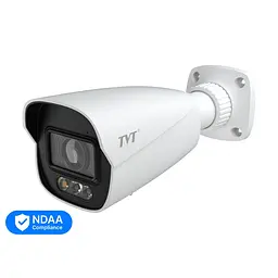 IP-відеокамера 6Mp TVT TD-9462S4-PA(D/PE/AW3) White f=2.8mm, ІЧ+LED-підсвічування, з мікрофоном (77-00489)