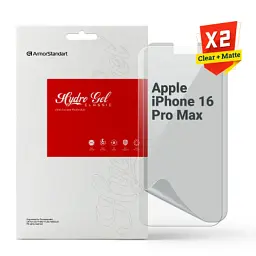 Плівка захисна Armorstandart Kit Clear + Matte Apple iPhone 16 Pro Max (ARM80701)