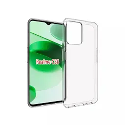Силіконовий чохол BeCover для Realme C35 Transparancy (708122) - мініатюра 2