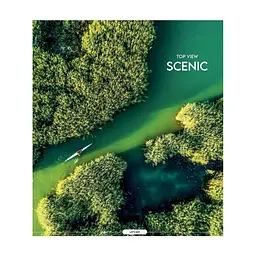 Зошит Школярик Star Top view scenic 60 аркушів клітинка (060-3694K), в асортименті - мініатюра 3