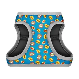 Шлея для собак WAUDOG Clothes з QR паспортом "ВАУ" S2 (2905) - мініатюра 2