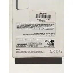 Оригінальний силіконовий чохол Apple Silicone Case MagSafe для iPhone 15 Pro Max (6.7") Midnight (MT1M3ZM/A) - мініатюра 3