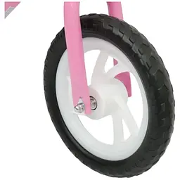 Біговел дитячий Bimbo Bike +18 місяців рожево-білий - мініатюра 5