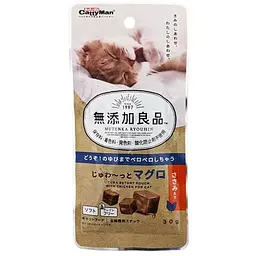 Ласощі для котів CattyMan Tuna Chicken кубики з тунцем і куркою 0.03 кг