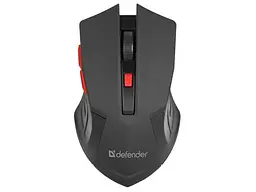 Миша Defender Accura MM-275 Red (52276) - мініатюра 2