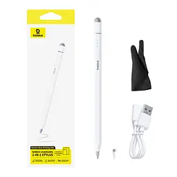 Стилус Baseus Wise Writing HN1 Universal Version Wired Charging 2in1 Stylus For HUAWEI XIAOMI (B0004F01) - мініатюра 3