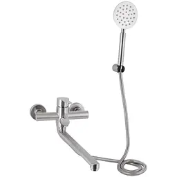 Змішувач для ванни Brinex Pure 005 Nickel BRIPUR005NKL - мініатюра 2