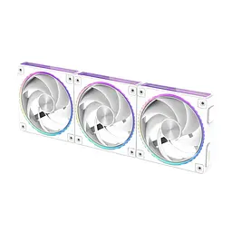 Zalman Корпусний вентилятор Zalman ZM-DF120 ARGB, 120мм, 800-2300rpm, 4pin, PWM, 3pin+5VARGB, 34,5dBa, POGO pin, Magnetic, Reversed, білий - мініатюра 4