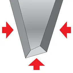 Ножівка по дереву Yato L= 350 мм 7 зубів/1" полотно t= 0.9 мм покрите PTFE (YT-31095) - мініатюра 5
