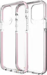 Протиударний прозорий чохол Gear4 Piccadilly D3O для iPhone 12/12 Pro (6.1") Pink + Transparent - мініатюра 3