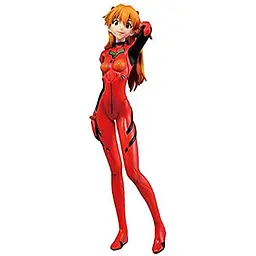 Фігурка Bandai Аска Ленглі Євангеліон Evangelion  Asuka  Langley brok 22 см WST EV AL 252 - мініатюра 2