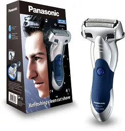 Бритва електрична Panasonic сіткова срібно-синя (ES-SL41-S520) - мініатюра 6