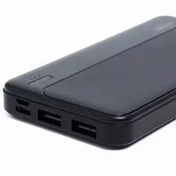 Зовнішній акумулятор Power Bank на 20000 мА·год  INKAX PB-02A зарядний пристрій 2xUSB + Type-C + Micro USB - мініатюра 5