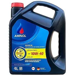 Автомобільна моторна олива Aminol Premium PMG3 10W-40 4л - мініатюра 2