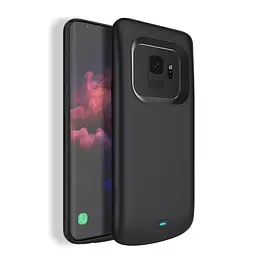 Чохол-акумулятор XON PowerCase для Samsung S9 Plus 5200 mAh Чорний (PCBS2109252B 2346) - мініатюра 2