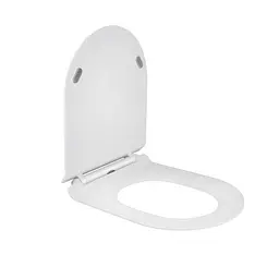 Сидіння для унітаза Qtap Presto з мікроліфтом Slim QT26991217AW, Білий - мініатюра 2