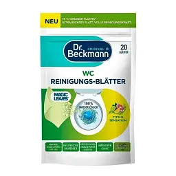 Серветки для чищення унітазу Dr. Beckmann "Цитрусова сенсація" (20 шт)