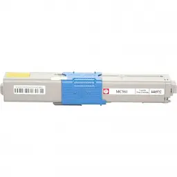 Тонер-картридж BASF OKI C510/511/530 Yellow 44469752 (KT-MC561Y) - мініатюра 2