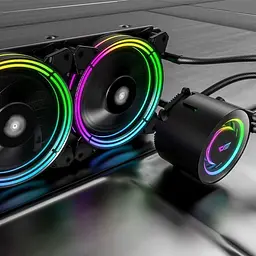 Система водяного охолодження darkFlash TR240 Black [156583] - мініатюра 15