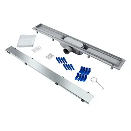 Душовий канал Qtap Dry Tile304-700 з сухим затвором під плитку 700 мм QTDRYTILE304700 - мініатюра 6