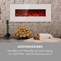 Електричний камін Klarstein Lausanne Long (10034250) - мініатюра 6