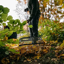 Лопата-граблі для листя Fiskars Ergonomic (1077116) - мініатюра 6