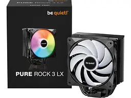 Повітряне охолодження Be quiet! PURE ROCK 3 LX Black (BK040) - мініатюра 4