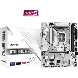 Материнська плата ASRock B760M-HDV/M.2 - мініатюра 5