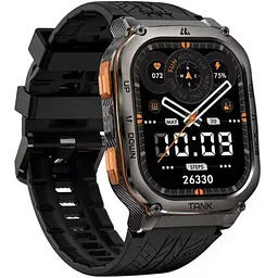 Смарт-годинник тактичний Kospet Tank M3 ULTRA Black (KTM0003UB) - мініатюра 2
