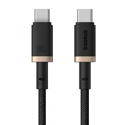 Кабель Baseus Dura Series Cable Type-C to Type-C 100W 1m P10377803U01-00 Black-Gold