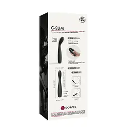 Вібратор для точки G Dorcel Marc G-SLIM 19.1 см чорний - мініатюра 10