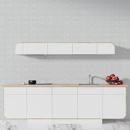 3D панель Sticker Wall самоклеюча 690х780х5мм цегла Біла 001-5 SW-00000029 - мініатюра 5