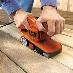 Шліфмашина стрічкова мережева Black&Decker KA86 - мініатюра 3