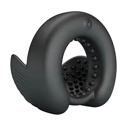 Віброкільце PRETTY LOVE Quentin Vibrating Silicone Cock Ring PRETTY LOVE BI-210312Z 103659 - мініатюра 4