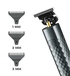 Машинка для стрижки волосся XPRO V-077 професійна триммер сіра (41881-V-077_426) - мініатюра 2